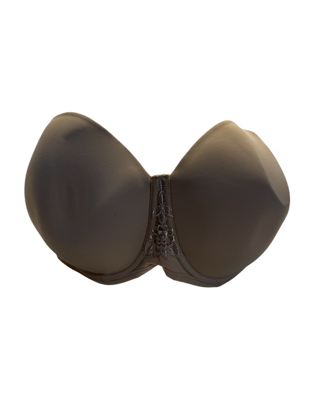Vanity Fair Beauty Back Strapless Bra Nude Beige Plus Size 34G Smooth